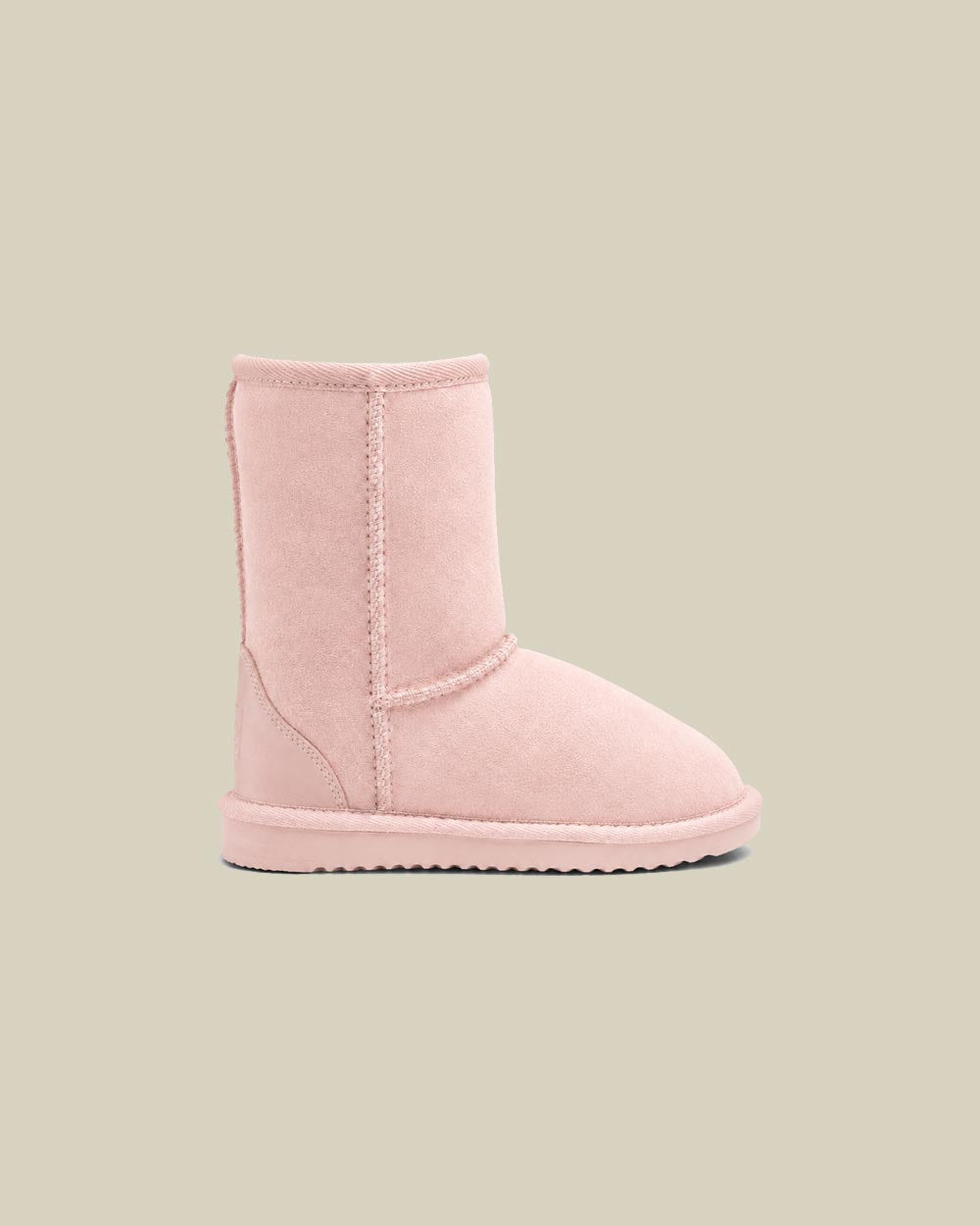 Kids Short Sheepskin Boots